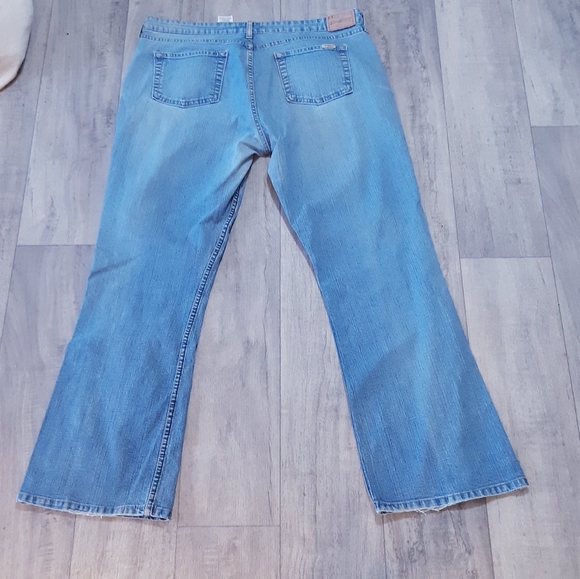 Womens Levis jeans Stretch low rise bootcut - Picture 8 of 12